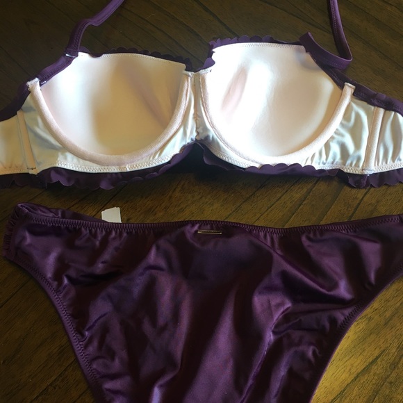 NWT VS GETAWAY Bikini Black Orchid - Picture 8 of 8
